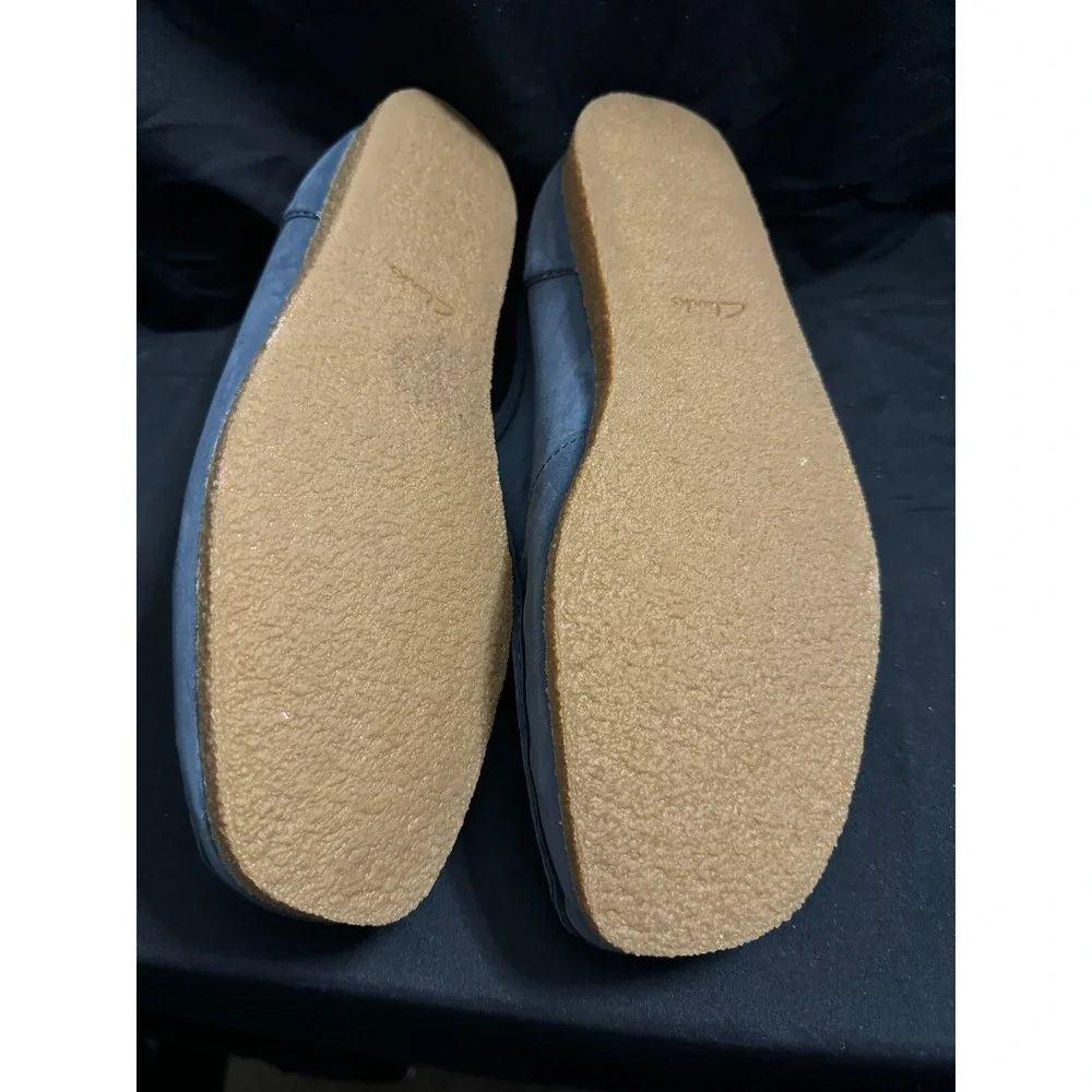 Clarks Wallabee‎ Boots Mens Blue Suede Lace Up Comfort Shoes